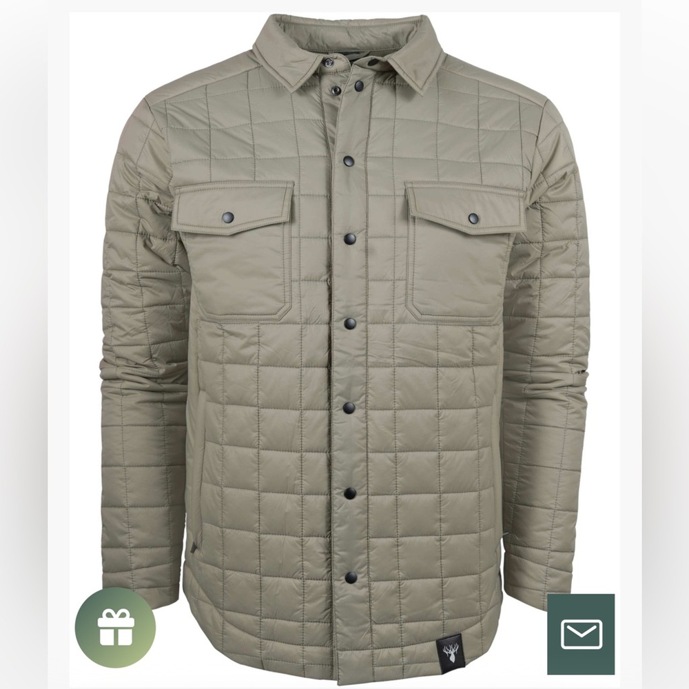 Kings Camo Bighorn Shirt Jacket Men's Quilted Jacket